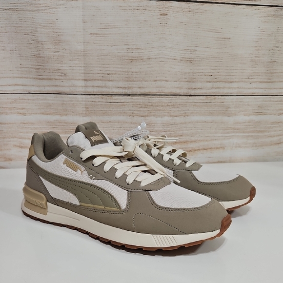 Puma Graviton Khaki and Cream Soft Foam Athletic Shoes 10.5 - Picture 5 of 10